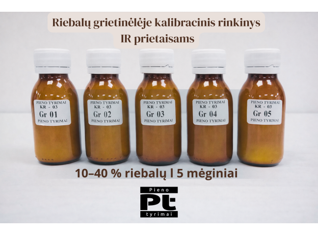 Nauja paslauga pieno perdirbimo įmonėms ir laboratorijoms