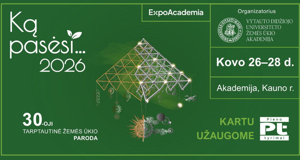 Susitinkame parodoje „Ką pasėsi 2026“