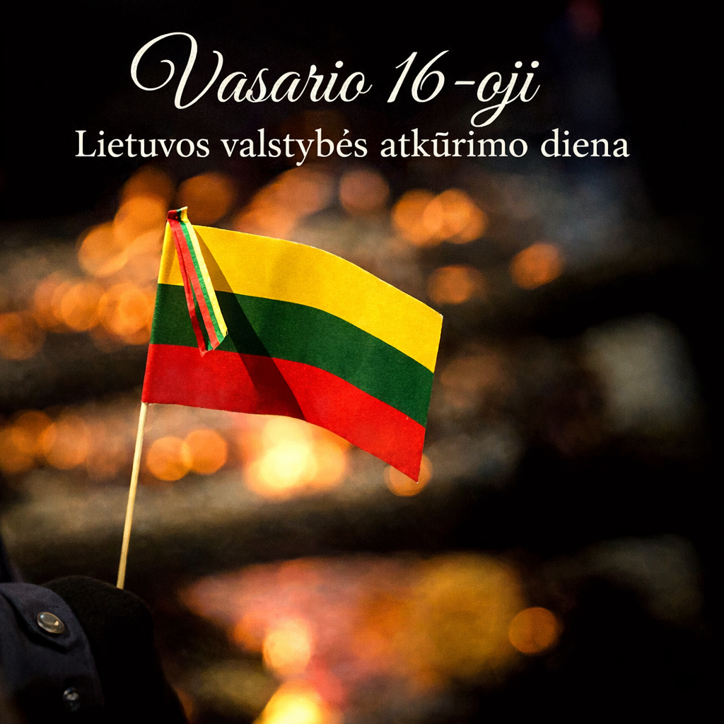 Sveikiname su Vasario 16-ąja!